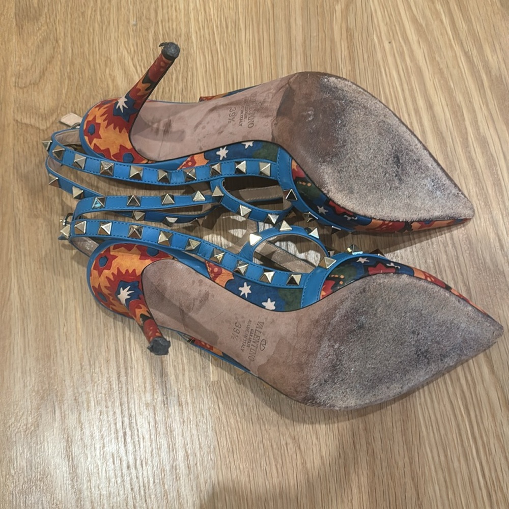 Valentino Enchanted Rockstud Heels - Picture 5 of 6